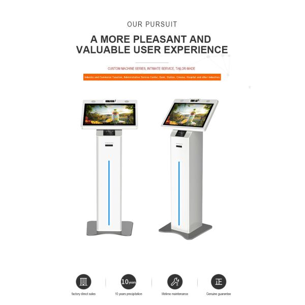 Rfid Canteen Pcap Self Service Kiosk Multifunction Self Service Terminal