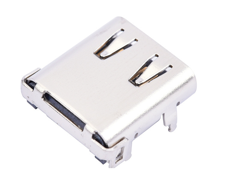 USB 3.1 Type-C Connector 24 Pin Receptacle Right Angle Type C PCB SMT Dual Row Tab Female Socket Support Terminal 3A