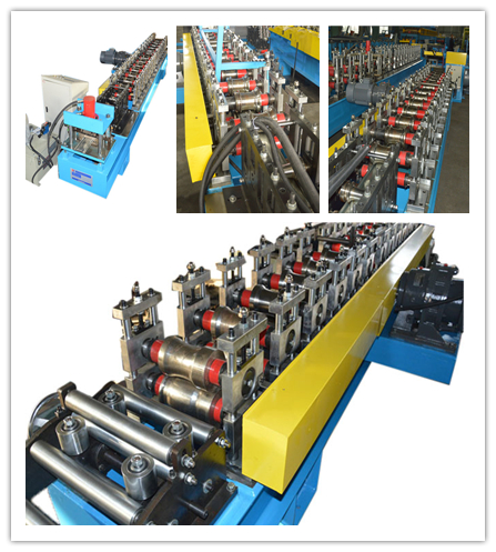 Steel Profile Sheet Tile Forming Roller Shutter Door Blind Door Machine High Speed