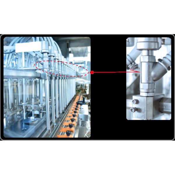 120bpm Automatic Four Head Liquid Filling Machine For Bottle Filler 80-1000mL