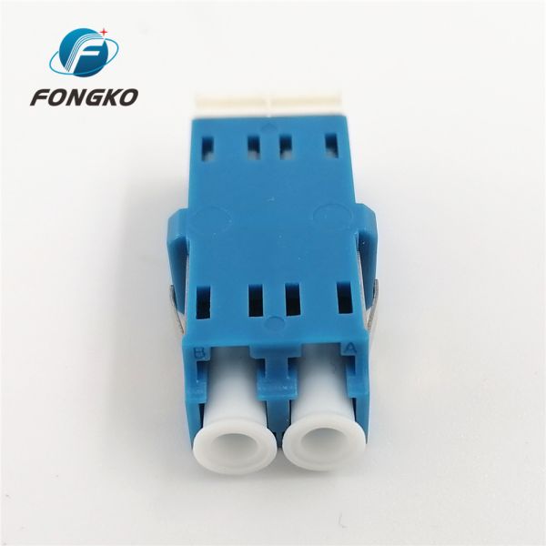 Single Mode LC Duplex Adapter UPC Ethernet To Fiber Adapter SM DX