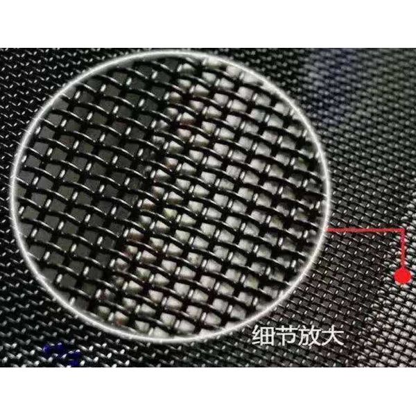 Rolling Before Weaving Crimped Wire Mesh 30m/ Roll Galvanized Black Steel
