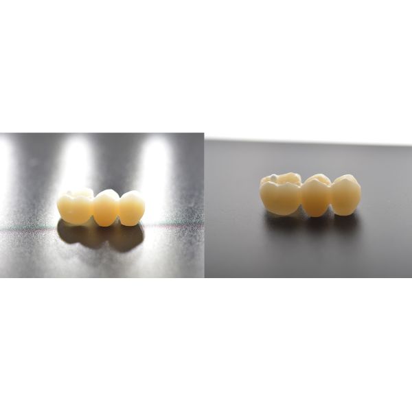 White 1150MPA 1250MPA 98x10mm Dental Zirconia Block