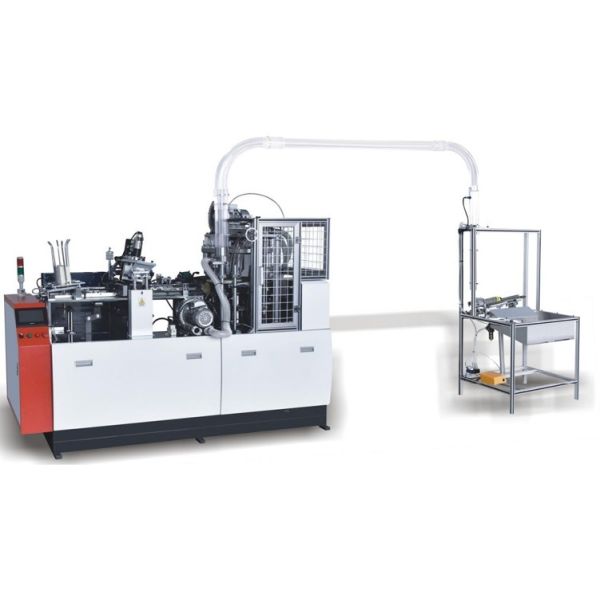 4-16 Oz 65-75 Pcs/Min Ultrasonic Double Wall Paper Cup Machine Medium Speed