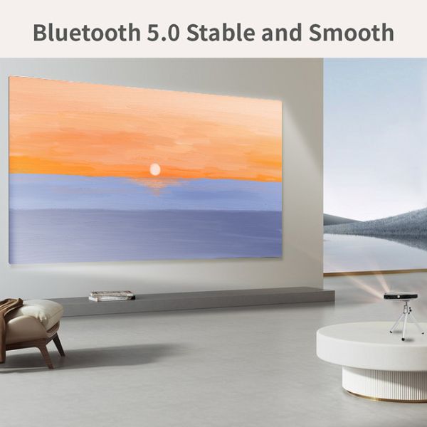 0.2"DMD WiFi Bluetooth LED Video Projector ROM 32GB RAM 2G