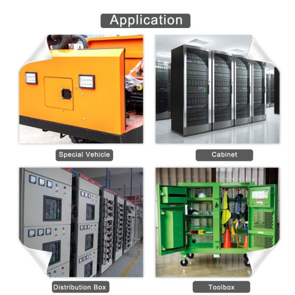 Custom L3885rls Flush Mount Panel Locks Truck Toolbox Locks Paddle Latch