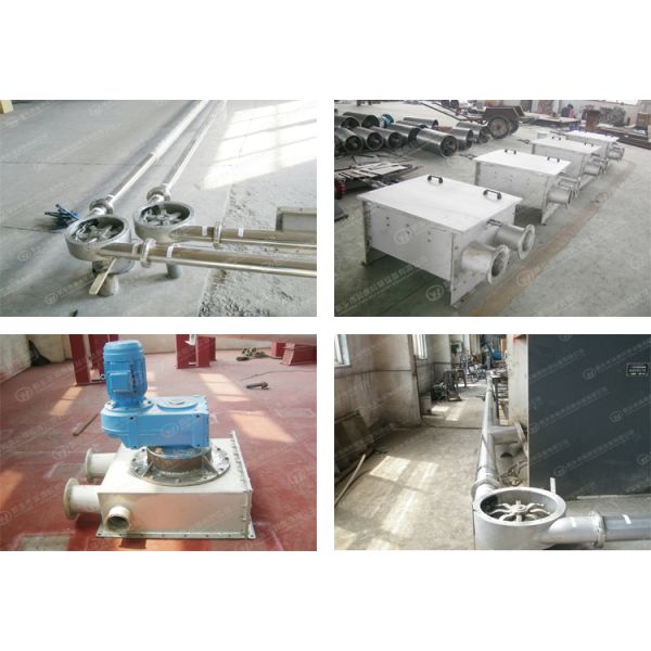 Conveying Tube Conveyor 0.4KW - 22KW Power for Conveying Equipment