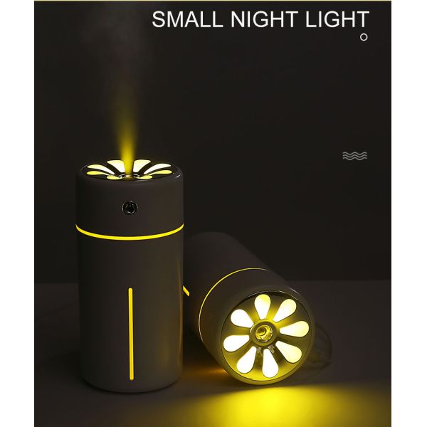 LED Ultrasonic Air Humidifier 360ml Tank 10-20hrs Work Time USB Novelty New Design