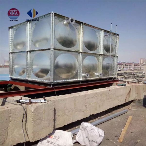 50 kg Stainless Steel 304/316 Panel Assembled Water Tank for Drinking Water Storage