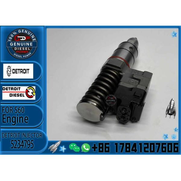 Detroit Diesel Inyector S60 injector R5234795 5234795 For Freightliner Kenworth Peterbilt VOL detroit serie 60 engine