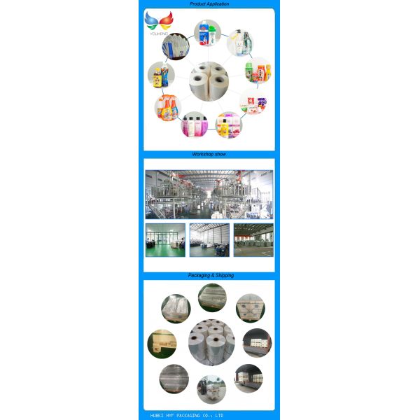 Food Packaging OPS Shrink Film Rolls Fine Luster Easy Wrapping , Thickness 40 Mic - 50 Mic