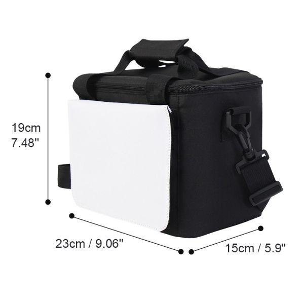 Outdoor Camping Picnic Ice Bag Blanks Large Capacity Portable Sublimation Lunch Bag Custom Polyester Ice Bucket Bag Car Ice Bag