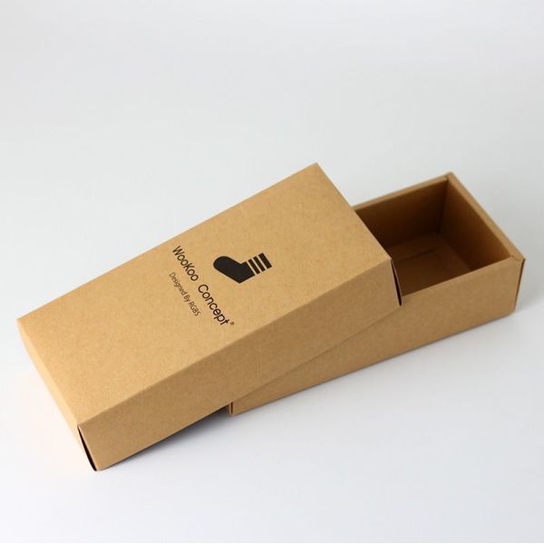 Recyclable Kraft Paper Box for Packaging Cosmetics Lipstick Perfume Socks Electrics Headset Phone Case, Sustainable Packaging-Boxes Boxes with Custom Logo