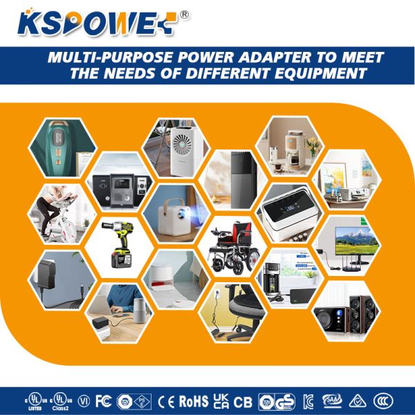 Rainproof Transformers 12V 10A 120W Adapter for PC Material Power Supply Switching and Creative 48V Desktop Speaker Amplifier