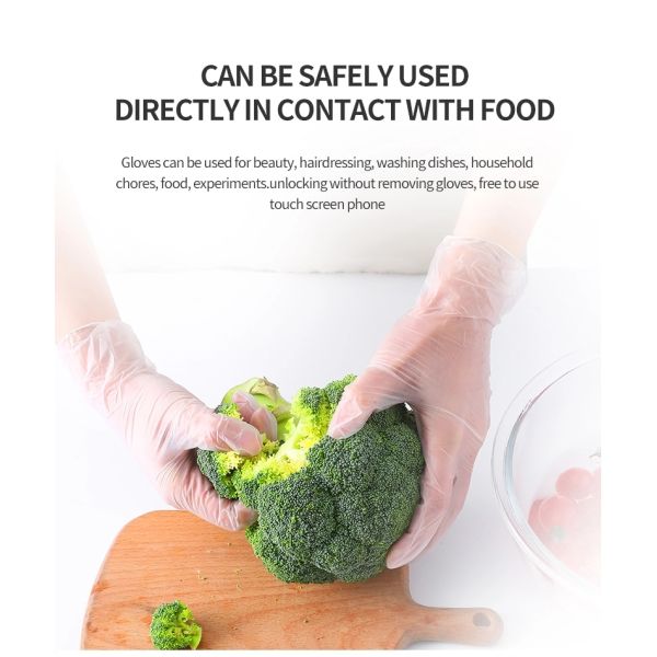 Eco Friendly Disposable Protective Gloves ,Disposable PVC Work Gloves