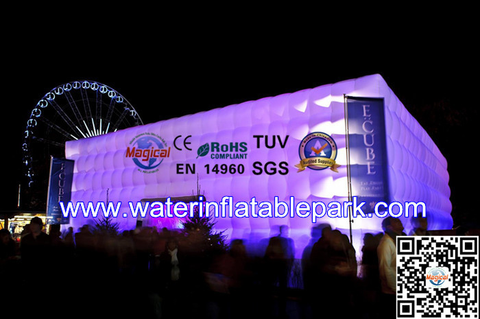 China Waterproof Giant Inflatable Lighting Tent For Exhibition Show And Event wholesale
