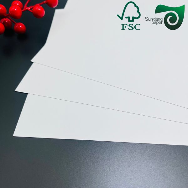 295gsm 325gsm SBS Paper Board C1S Ivory Board Ideal For Greeting Card Crafting FSC