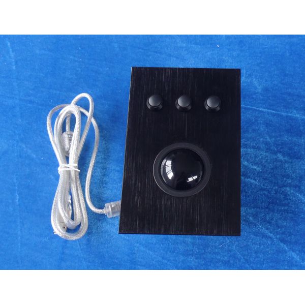 IP65 Static Black Metal Keyboard