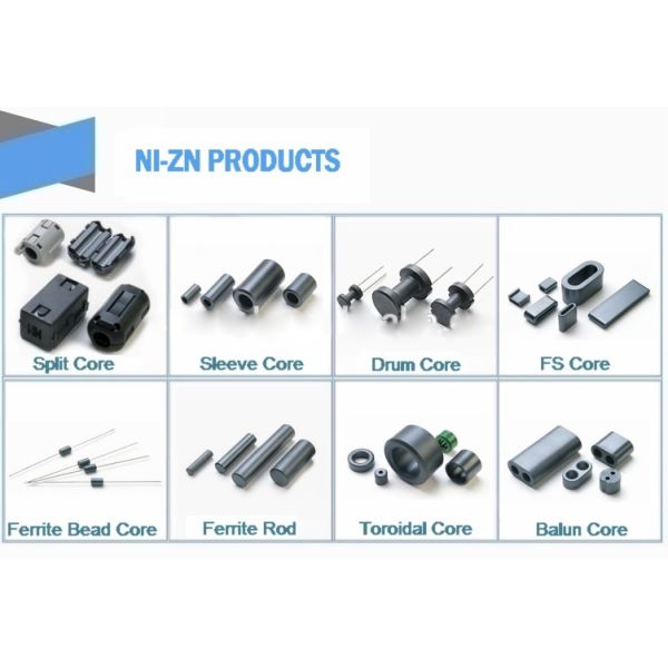 Industrial Magnet Ferrite Drum Core For Power Inductor Rohs ISO9001