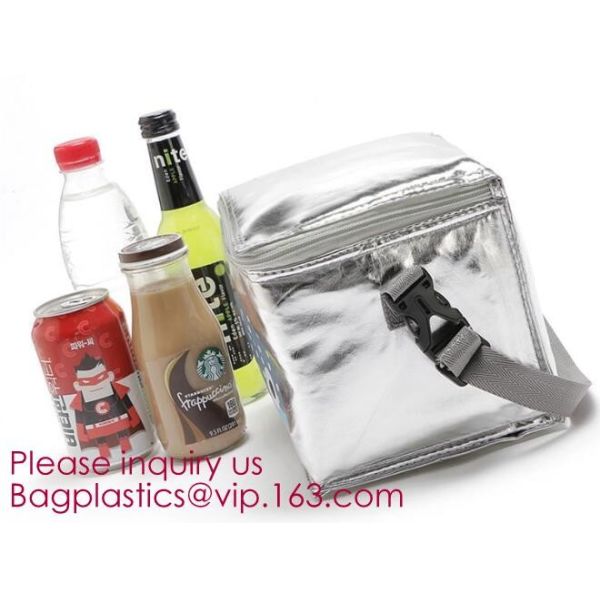 Foldable Lunch Insulated Cooler Bag Heated Food Delivery Bag Thermal Pizza Delivery Cooler Bag