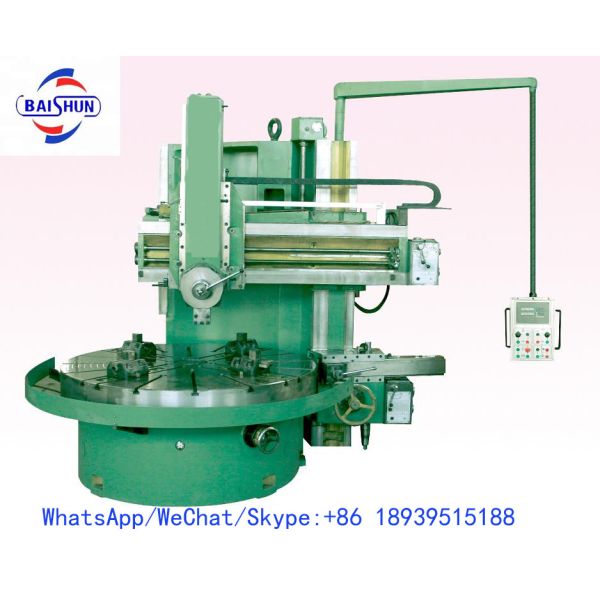 High Speed Single Column Vertical Turning Lathe Machine For Metal Work