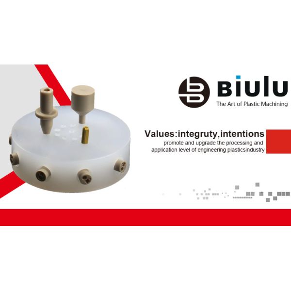 High Precision POM Parts 0.01mm Tolerance Lightweight Custom Color