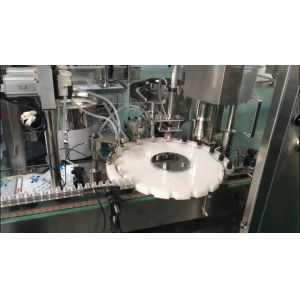 Flowing Liquid Fully Automatic Cosmetic Filling Machine 2100*1250*1780mm