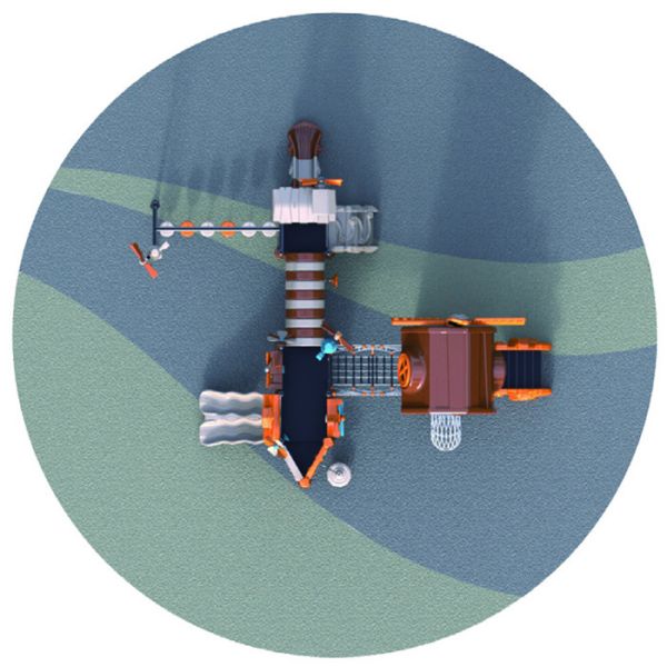 Unique Community Plastic Toy Slide Safe Toddler Outdoor Play Equipment Durable Strong Body Structure