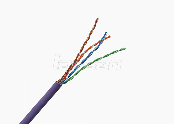 24AWG Unshielded Cat5e Lan Cable HDPE 0.5mm CCA For Multi Media