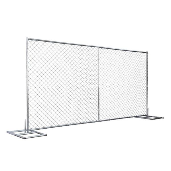 American Portable Chain Link Temporary Fence For Construction Site Temporary Fencing
