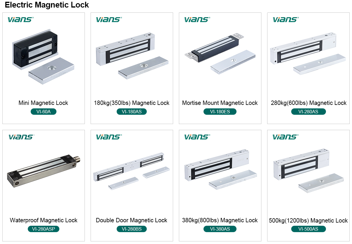 DC12V Vians electric lock aluminum exit door push button with CE