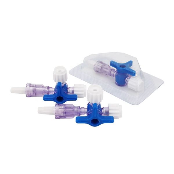 Two-way stopcock Disposable Three Way Infusion Stopcock Matching Low Pressure Control
