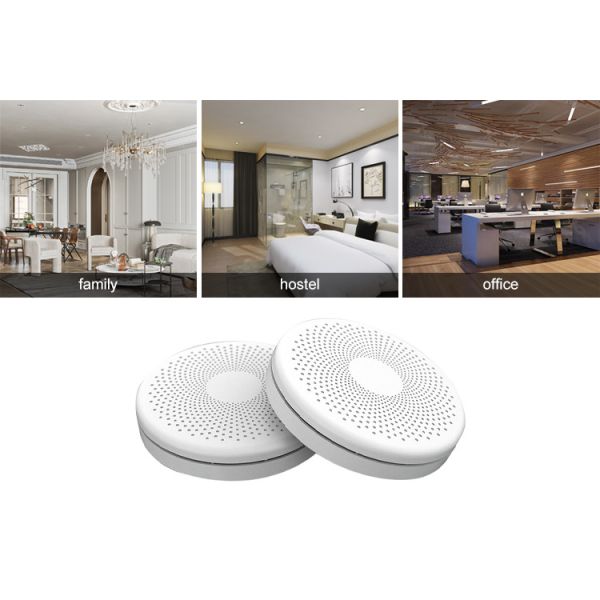 3 Years Wireless Tuya Smoke Alarm System Smoke And Carbon Monoxide Detector Alarm For Hotels