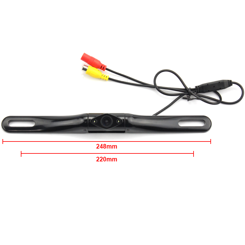 Car Parking Video Rear Vision Camera Colorful COMS Image Sensor With Guiding Line