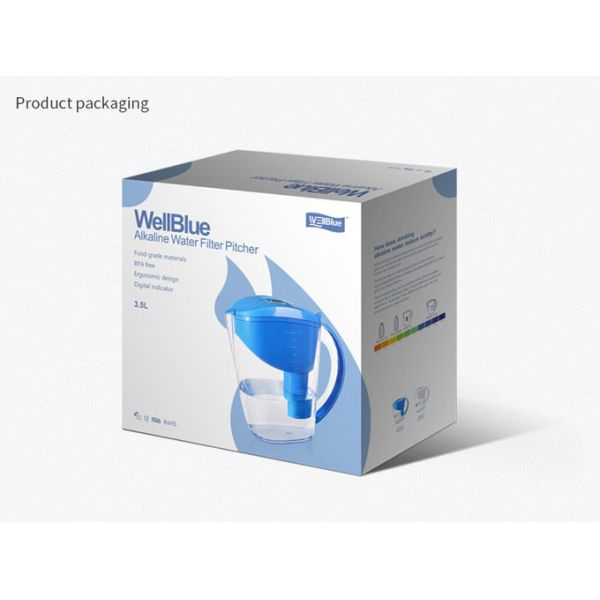 BPA Free Food Grade Balance Human Body Acid And Alkaline Alkaline Water Purifier Jug Filter Pitcher