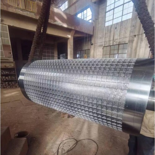 China Industry Plastic Embossing Roller CNC Engraved Metal Embossing Roller wholesale