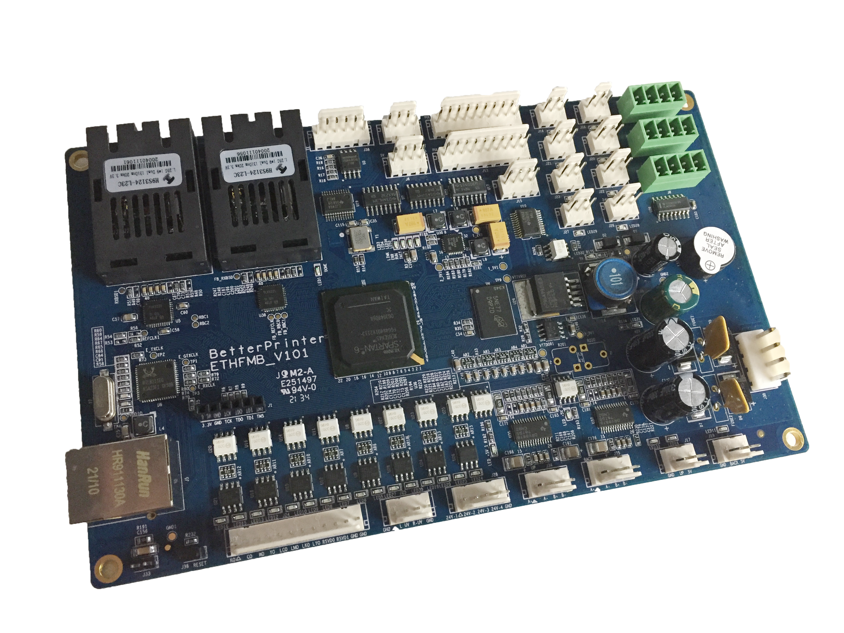 Network Interface Eight Head i3200 Inkjet Print Board , White Ink Pyrography Printer Kit