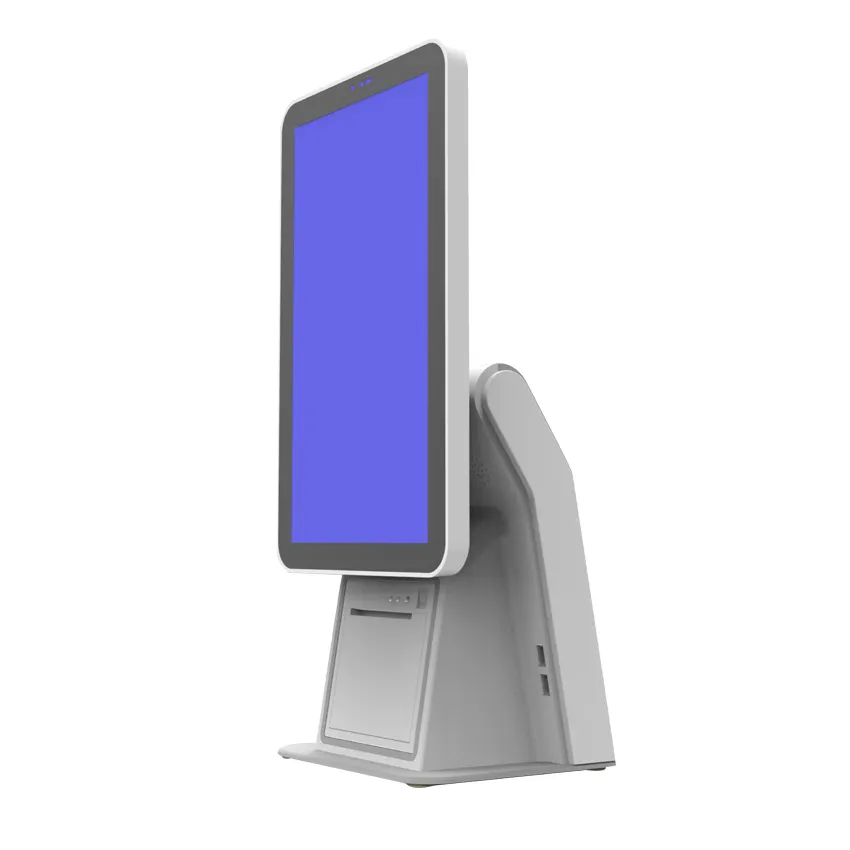 Self-service Point of Sale Machine with 58mm/80mm Thermal Printer and LED/VFD Display