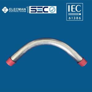China Threaded IEC 61386 Conduits Rigid Elbow 90 Degree Carbon Steel wholesale