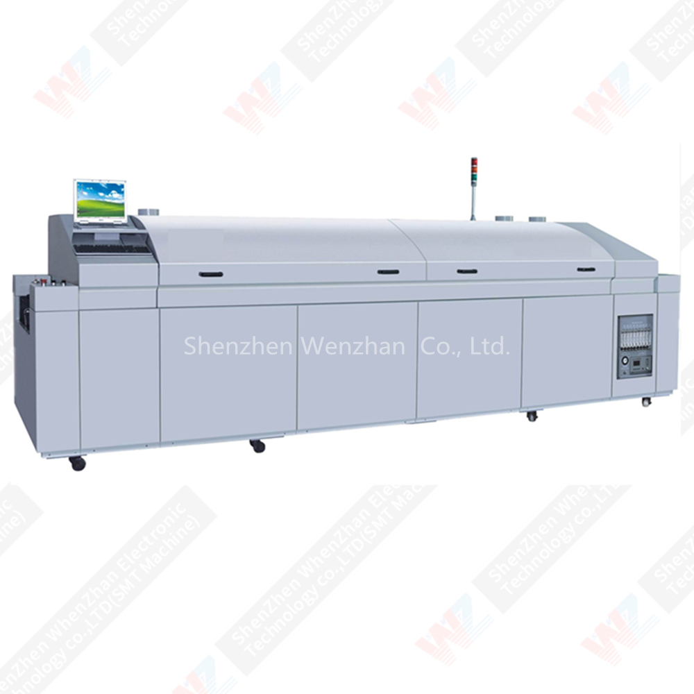 6/8/10 Zone SMT Reflow Oven SMT Reflow Soldering Machine 220V for PCB Soldering
