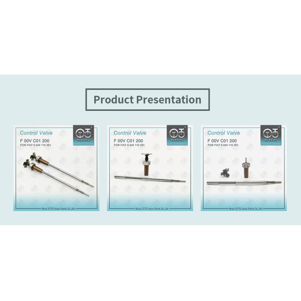 F00VC01200 Common Rail Valve For Injector 0445110351/398