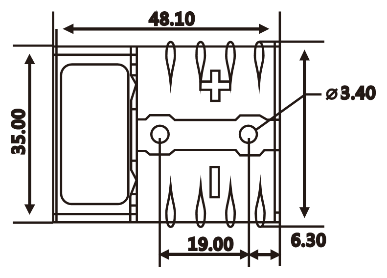 75A 600V Anderson Power Connectors SB75A Anderson Plug Connector