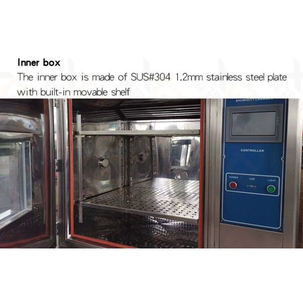 Internal Use SUS 304 Stainless Steel High Low Temperature Test Chamber