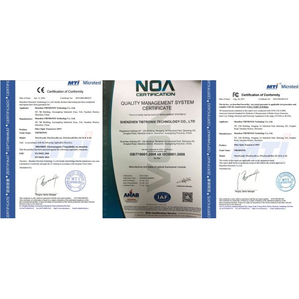 SFP1G-SX-85 GLC-SX-MMD Compatible 1000BASE-SX SFP 850nm 550m DOM Module emetteur-Recepteur Optique