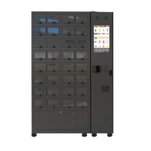 China Microwave Heating Frozen Food Vending Machine Sheet Metal Material 4000W wholesale