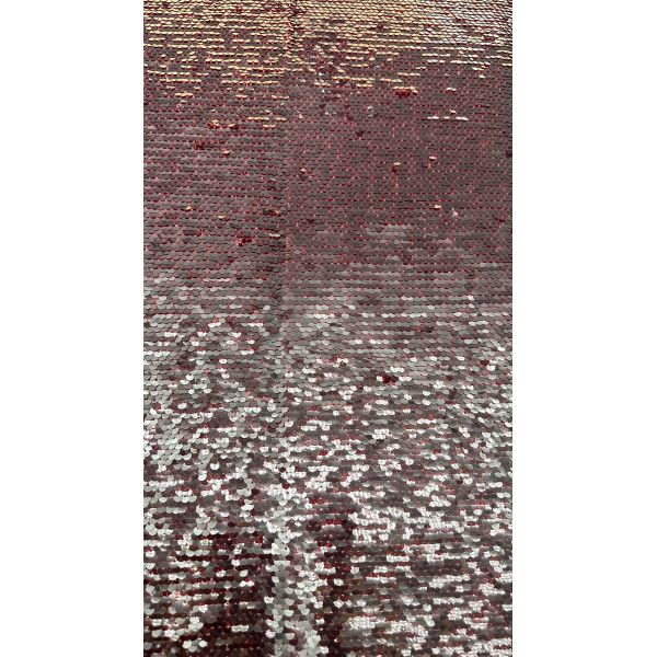 Luxury 100% Polyester Leafy Sequin Embroidery Fabric Shine Sequin Fabric