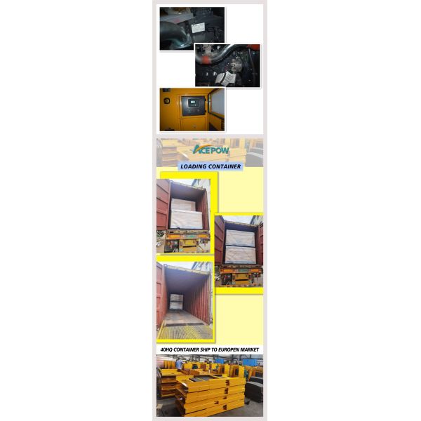 60KW 75KVA 380V 3 Phase Silent Diesel Generator