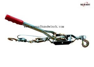China Double Gears 2T Three Hooks Hand Cable Puller NW2T-D3 wholesale