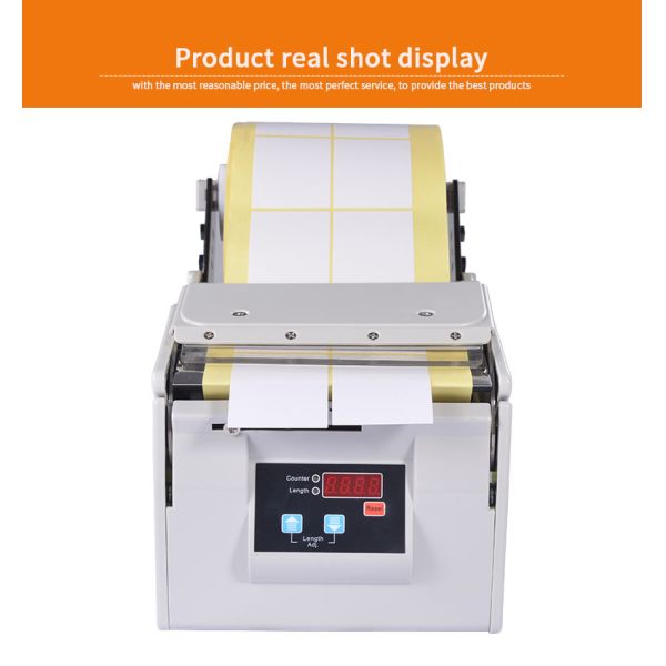 Automatic Electric Label Dispenser 130mm/Sec CE For Transparent Stickers
