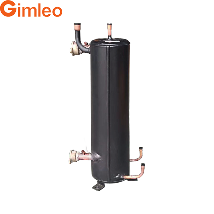 16mm Single Copper Tube Heat Exchanger R290 Heat Pump Enthalpy Heat Exchanger GAD10-CMF-4-Z